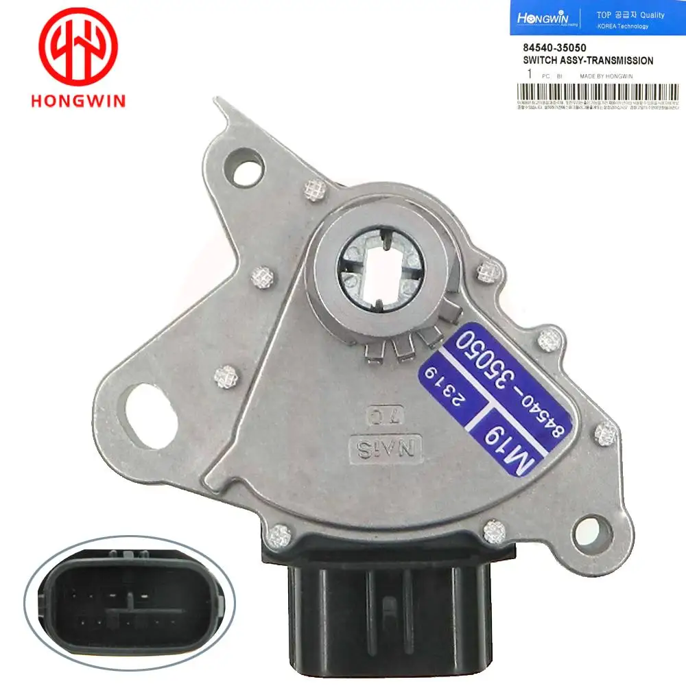 

OEM 84540-35050,8454035050 Neutral Safety Switch For Toyota Tacoma 2.7L 4.0L 2005-2015 NS517 SW4984 1S7436 S41299