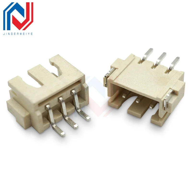 20Pcs Lying Sticker Xh2.54mm Pitch Horizontal Patch Socket 2P/3p4p/5P/6P/7p-12p Connector Terminal Connector Plug