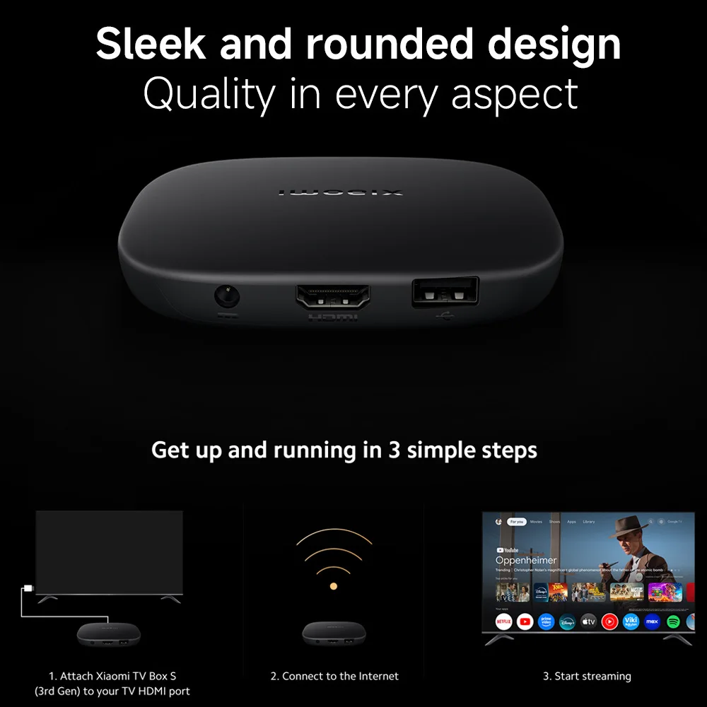 Upgrade Your Home Entertainment with Xiaomi TV Box S 3rd Gen – Only .12!