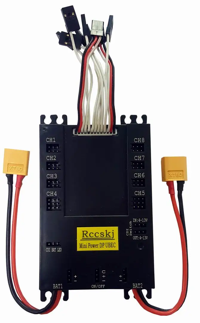 Mini Power DP Double 20A UBEC 7-13VServo Section Board For RC Airplane For RC Air Plane