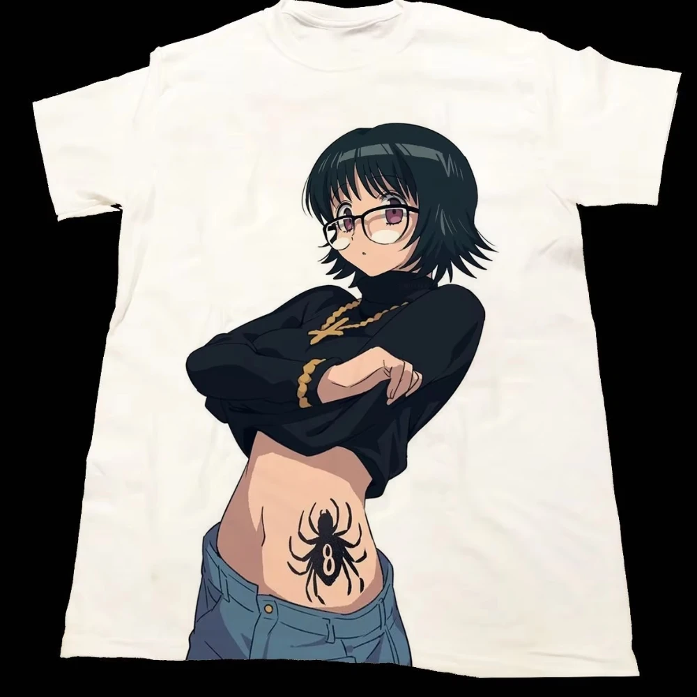 2026 Hunter X Hunter Shizuku Phantom Troupe Anime Printed T-Shirt Manga Graphic Cotton Short Sleeve Unisex Oversized Tee