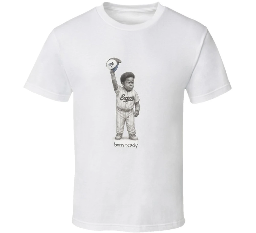 

Born Ready Vladimir Vlad Guerrero Jr T-shirt, Stylish Pure Cotton Short-sleeved Shirt for Both Men and Women