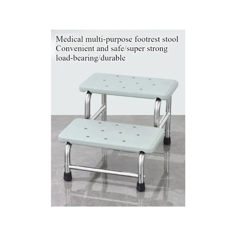 Easy disassembly and assembly of household footrest stool, single-layer and double-layer stainless steel footrest stool