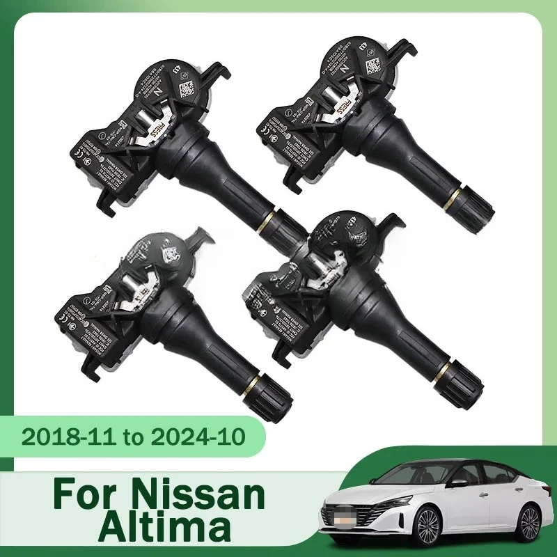 

4 шт. 40700-4CB0B для Nissan Altima 2018-11-2024-10 система контроля давления в шинах 433 МГц датчик TPMS 407004CB0B