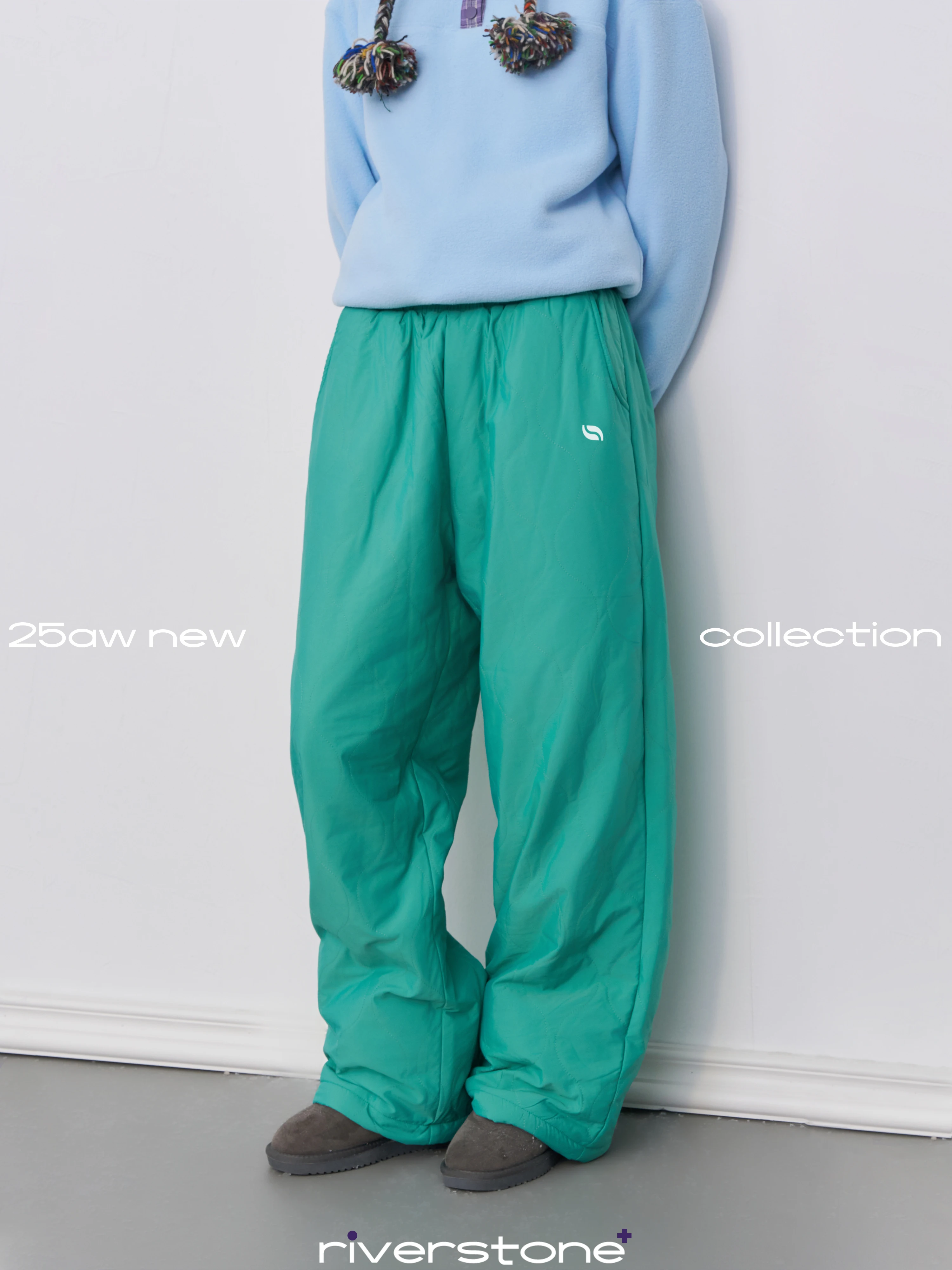 Riverstone plus Candy Color Elastic Cotton Thermal Pants Women Winter Thick Warm Straight Leg Cotton Trousers Casual Pants