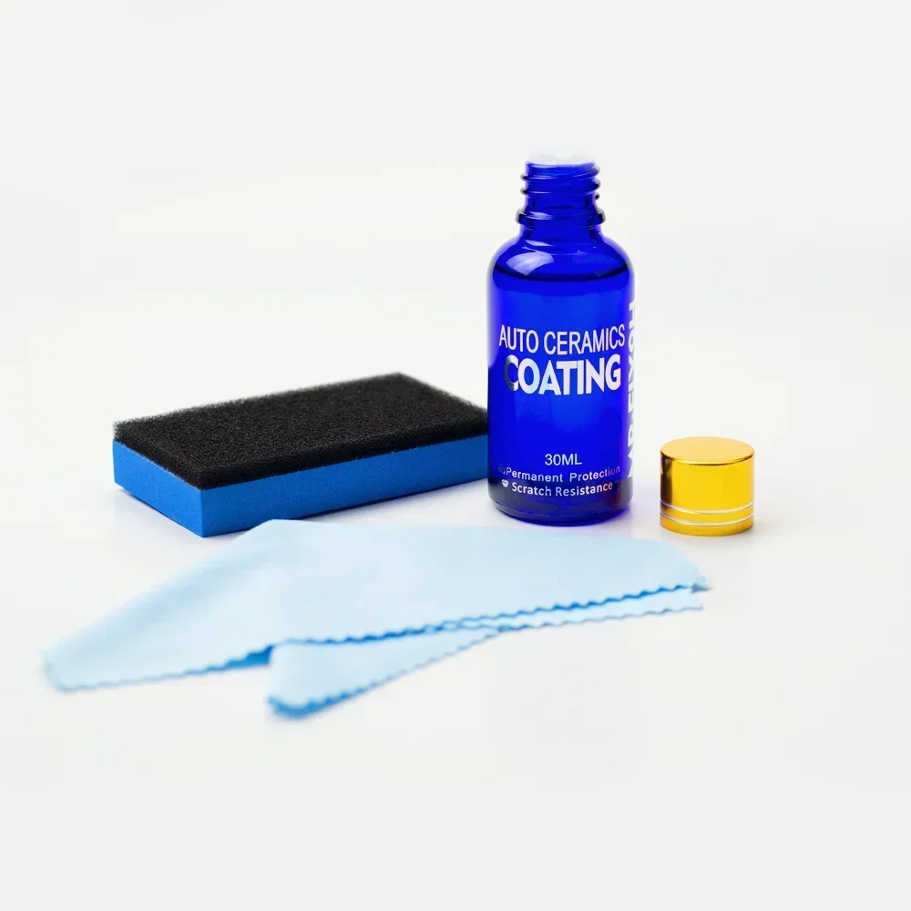 2PCS 9H เซรามิค Coat Super Hydrophobic Glass เคลือบชุด Polysiloxane และ NANO วัสดุสีรถกันน้ําฟิล์มภาษาโปลิชคํา