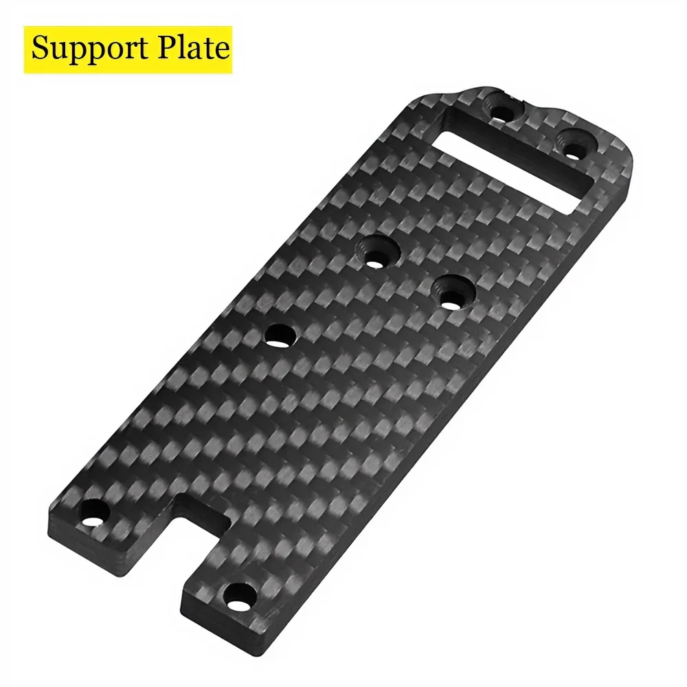 

Carbon Fiber Rear Second Floor Support Plate For TEKNO 1/10 4WD MT410 4X4 RC Car Upgrade Parts Replacement Accessory
