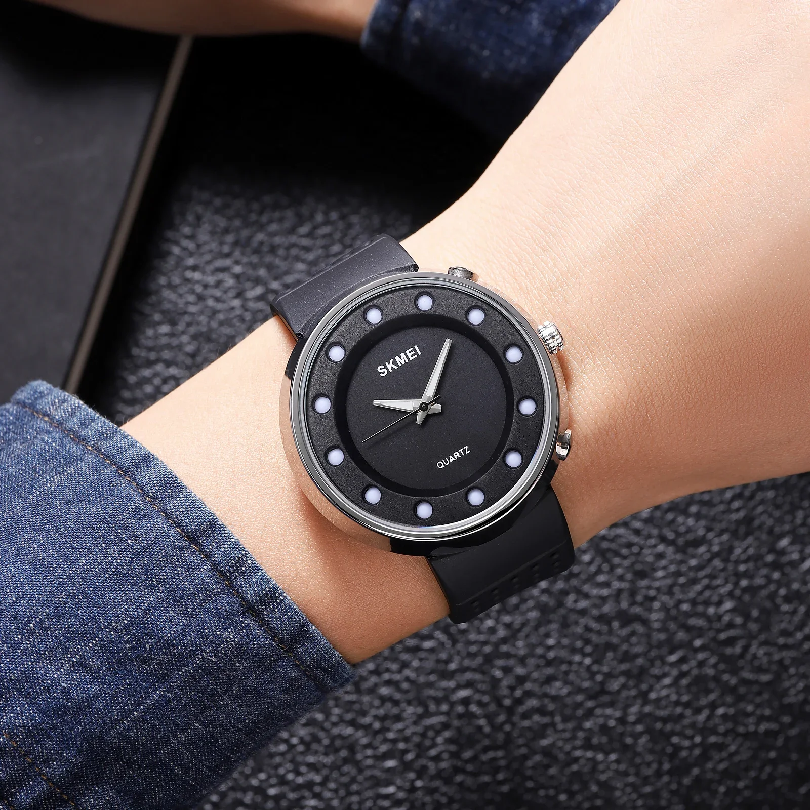 SKMEI 2132 многофункциональные студенческие электронные часы пара электронные часы минималистичные Модные мужские водонепроницаемые светящиеся ночью