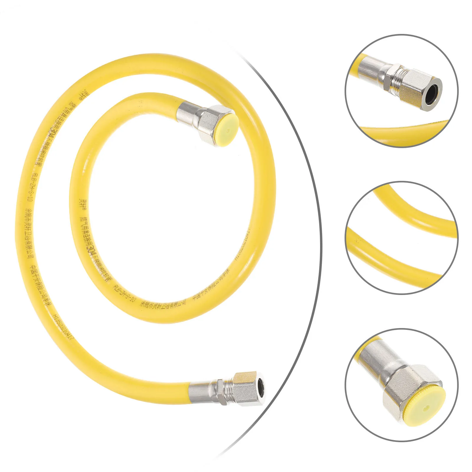 

Stainless Steel Flexible 304 Inner Tube Natural Gas Hose for Dryer Stove Heater Propane Equipment Connection