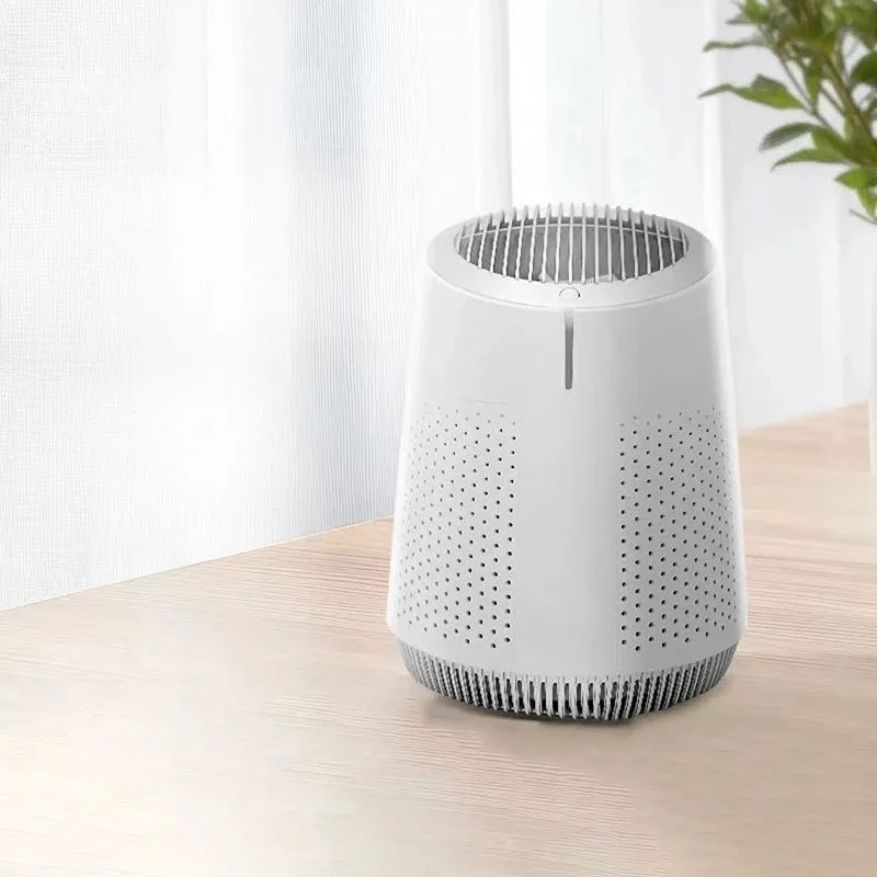 Small Desktop Air Purifier For Home With Multi Stage Purification To Remove Dust And Bacteria Quietly Negative Ion Function