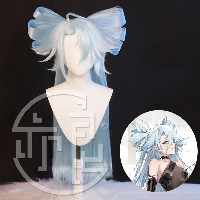 

Game Girls Frontline PA-15 Cosplay Wig Blue Long Heat Resistant Synthetic Hair Halloween Party Role Play