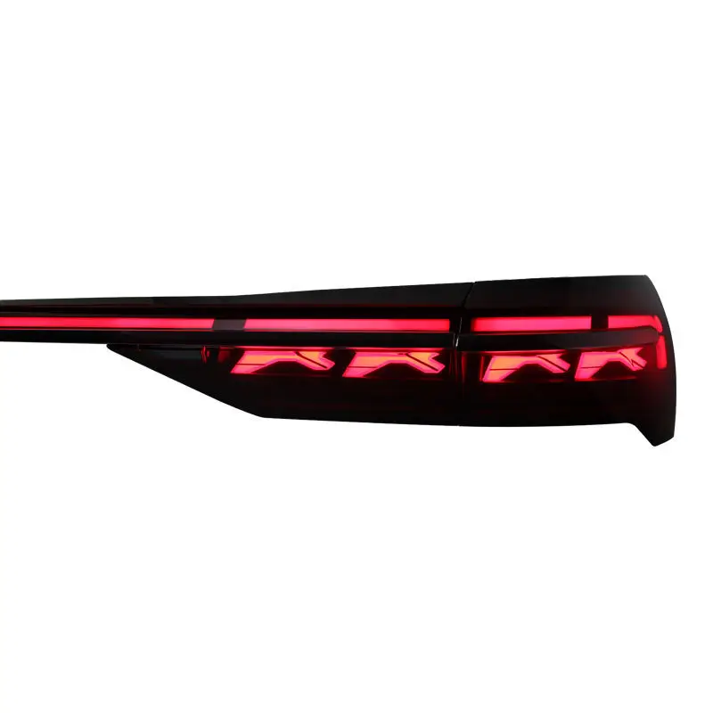 Car Through Tail Lights For Audi A6L A6 2019 2020-2023 C8 Horch Style Full LED Tail Lamp Dynamic Turn Signal Light Tail Lamp - view 6