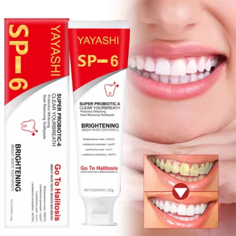 

Natural Whitening Toothpaste with Probiotics Removing Bad Odor Toothpaste for Teeth Care Oral Care Supplies