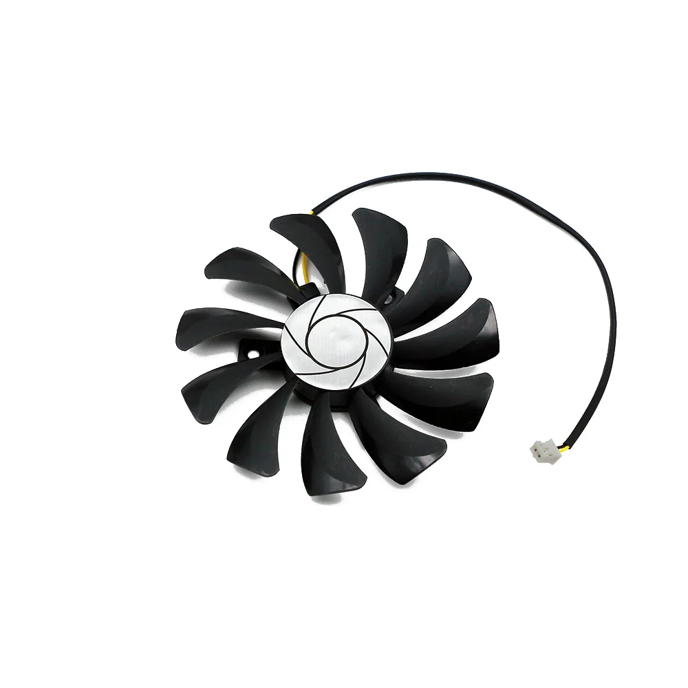 85mm HA9010H12F-Z DC 12V 0.57A 2Pin GTX1050 Ti Cooler Fan For MSI Geforce GTX 1050Ti 4G OC GTX 1050 2G Graphic Card Cooling Fan