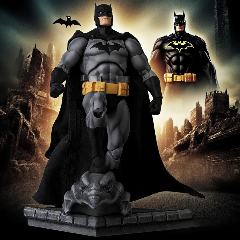 

16cm Ct Toys Batman Mafex 126 Dc Bat Man Action Figure Batman Anime Figures PVC Statue Collection Model Decor Gifts Kids Toys