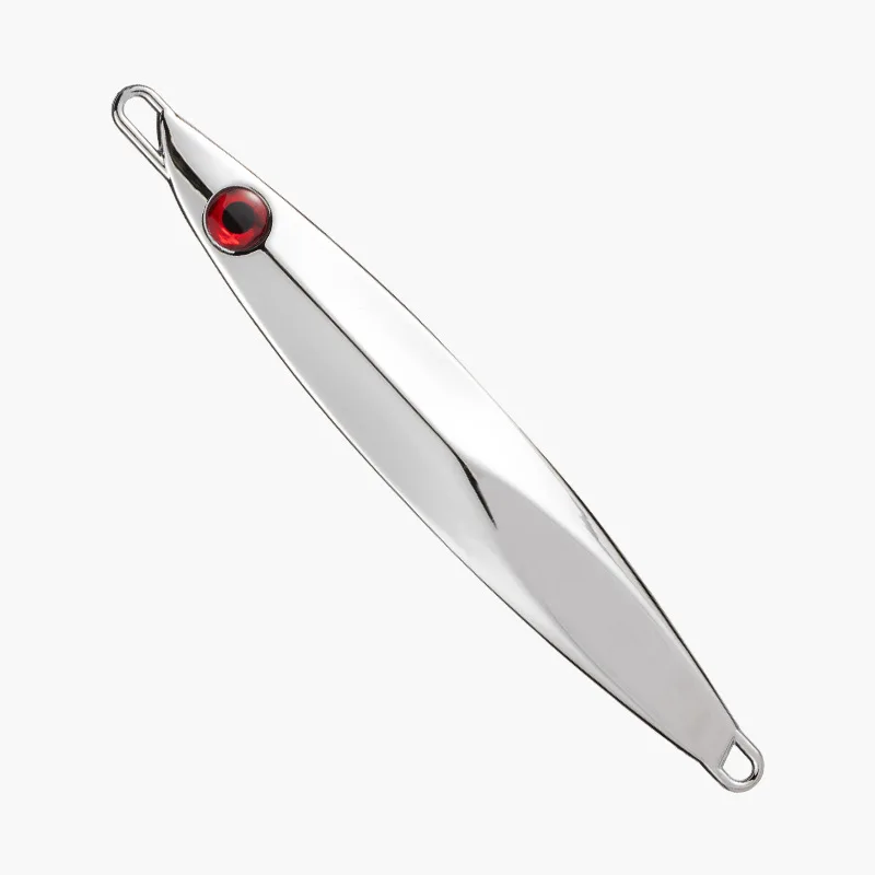 Hochwertiger Metall-Zinklegierungs-Jigging-Angelköder mit 3D-Augen, Fisch-Angelköder, Blei-Jig-Angelköder, exquisit. – Detail 4