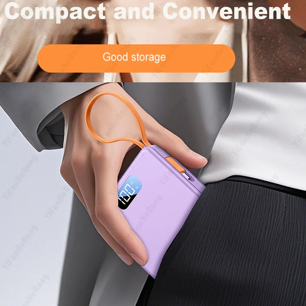 DIY Kit 18650 Power Bank Charge Storage Box Digital Display Rechargeable Battery For Charging Mobile Phones 3 Output Interface