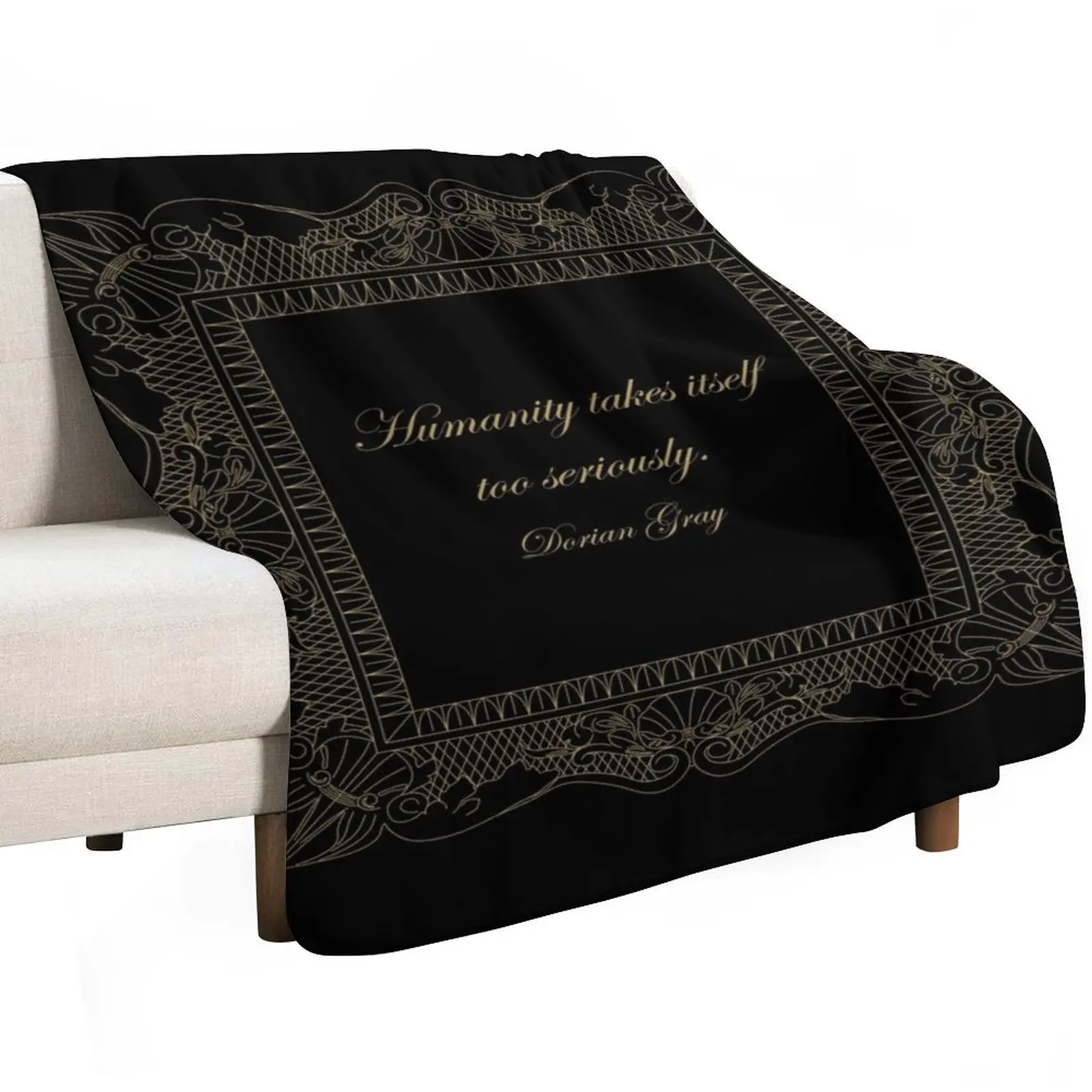 Humanity Throw Blanket Luxury Brand decorative Single Sofa Quilt funny gift Luxury Designer Blankets