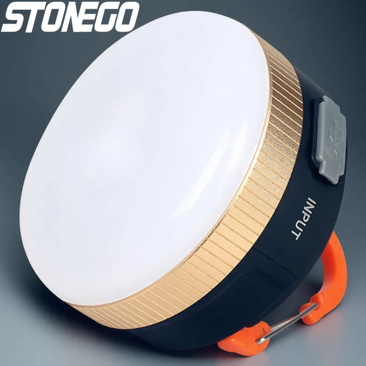 

Перезаряжаемый светодиодный фонарь для кемпинга 1800 мАч с магнитным основанием, яркость 300 лм, 4 режима освещения, портативный светильник для палатки