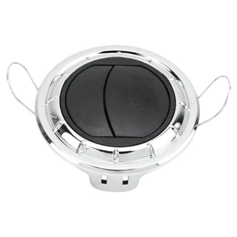 ISURE MARINE Electroplated RV Air Conditioning Vent Car Universal Ventilation Low-Noise Switch Knob Type Vent