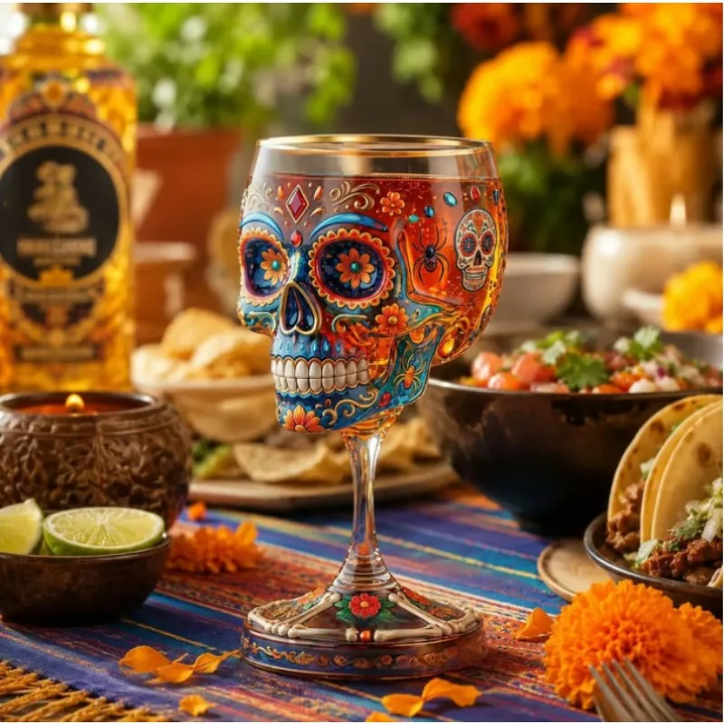 Day of the Dead Commemorative Goblet Commemorative Goblet Goblet