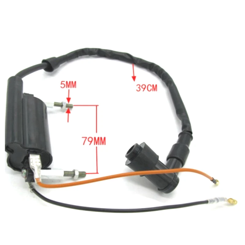 Motorcycle Ignition Coil for 1986-2004 Kawasaki KLF300 Bayou 300 ATV KLF 300 High Pressure Coil Replace ATV Quad Dirt Pit Bike