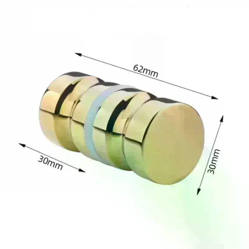 Stylish Shower Glass Door Handle,Sliding Shower Doors Knob,Double Sided Pull Hardware Replacement Parts For Bathroom Glass Doors