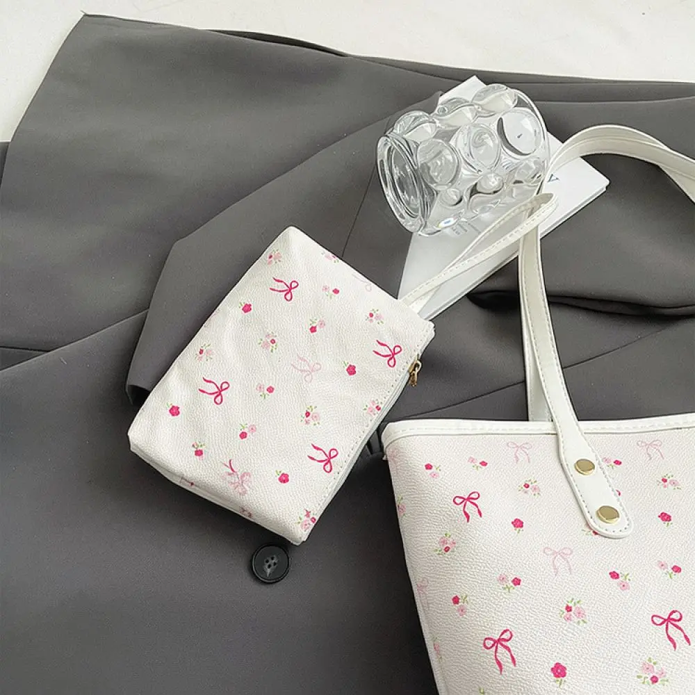 Trendy Large Tote Bag Women Minimalist Shoulder Handbag Casual PU Leather Fashion Commute Office Student Purse