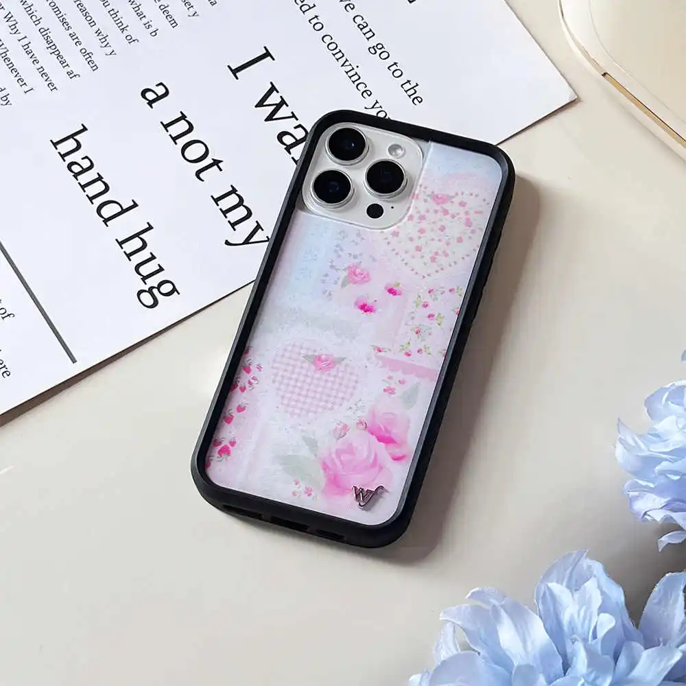 Wildflower 3D Angel baby Phone Case for iPhone 16 15 14 13 12 Pro Max Plus 16pro 15pro WF zoon girl Cartoon Cover Moon