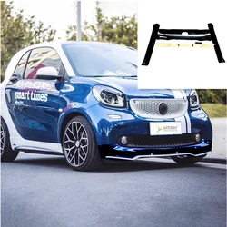 Dla Benz Smart Fortwo 2Door 453 niepomalowane doposażenie boczna dokładka wokół przedniego drążka i tylnego spojlera Smart Bumper
