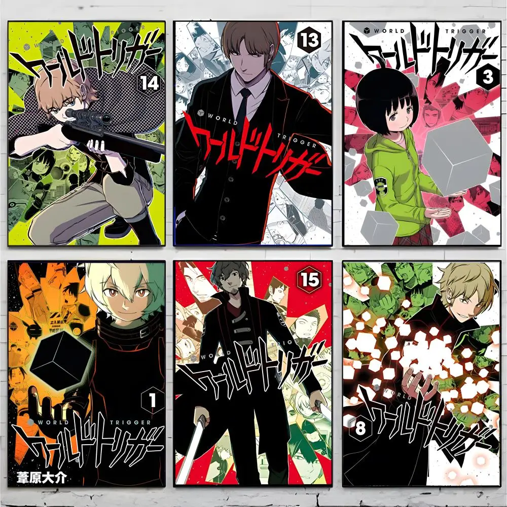 Manga SciFi World Trigger Poster Superior Home Space  Indoor Decorative Art & Home Decor