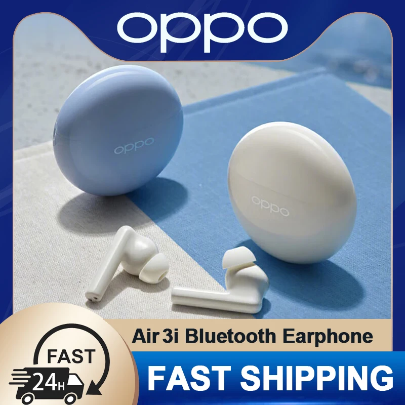 New OPPO Enco Air3i Earphone Wireless Bluetooth 5.3 Sports Noise Cancelling Headphone HiFi Stereo HD Mic Call Headset Air 3i