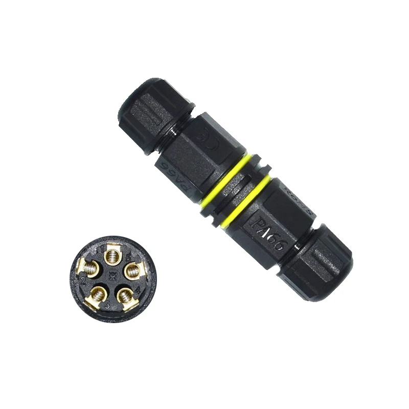 IP68 M20 2/3/4/5-pins schroefterminal waterdichte elektrische connector - maritieme apparatuur en bedrading van de aansluitdoos voor buiten - afbeelding 1
