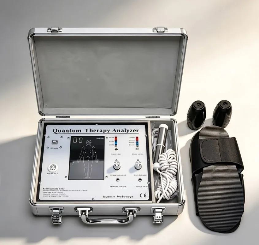 Multilingual Quantum Resonance Magnetic Analyzer, Sub-Health Test with Electric Stimulate Therapy 54 Reports