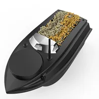 V080  12V 20A High Speed 800m Autopilot GPS Bait Boat With  Sonar Catamaran 3KG Load 180 Points RC Boat For Fishing