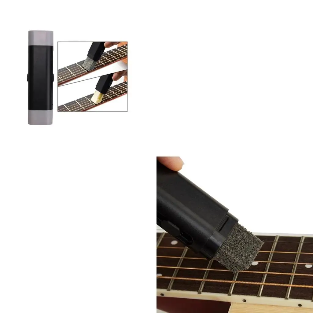 Q39E Guitar Strings Brush Fret Care Cleaning Eletric Guitar Bass Ukulele Instrument