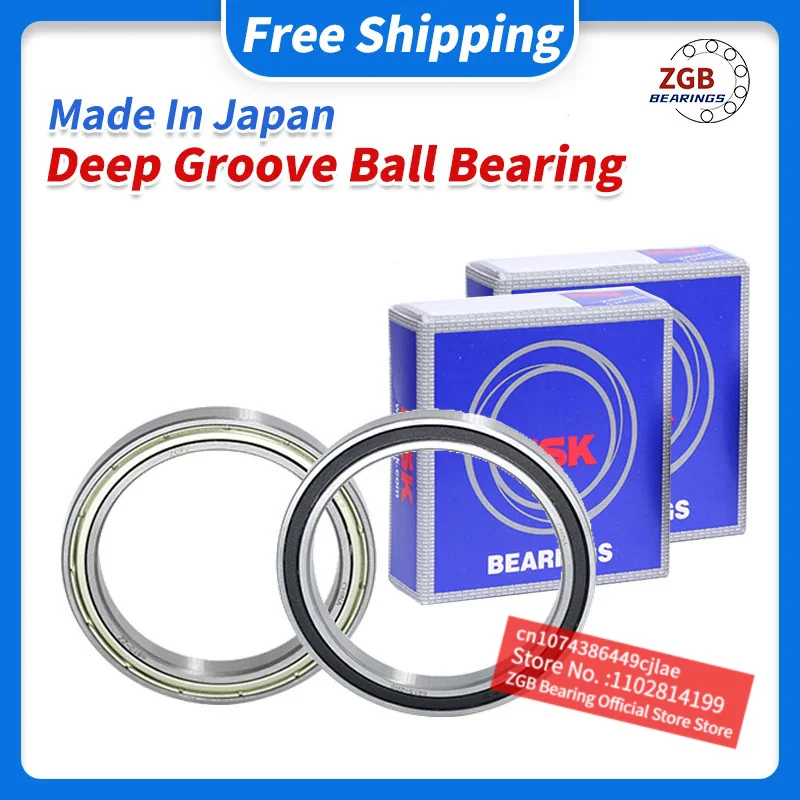 Japan NSK Bearing Deep Groove Ball Bearings 6800 6801 6802 6803 6804 6805 6806 6807 6808 6809 6810 ZZ VV