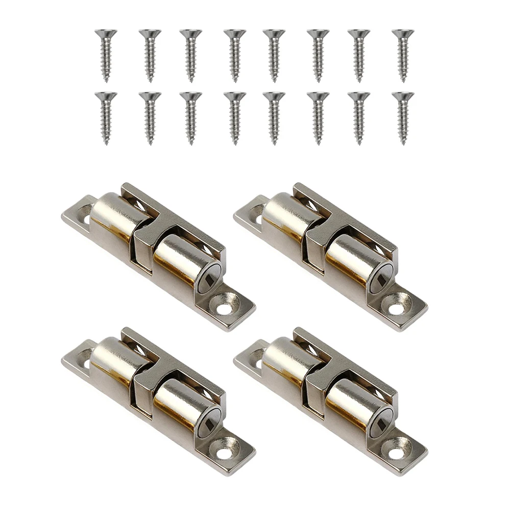 Pack Of 4 Zinc Alloy Cabinet Door Hinge With Screws Large Cabinet Door Hinge For Various Types Of Cabinet Doors