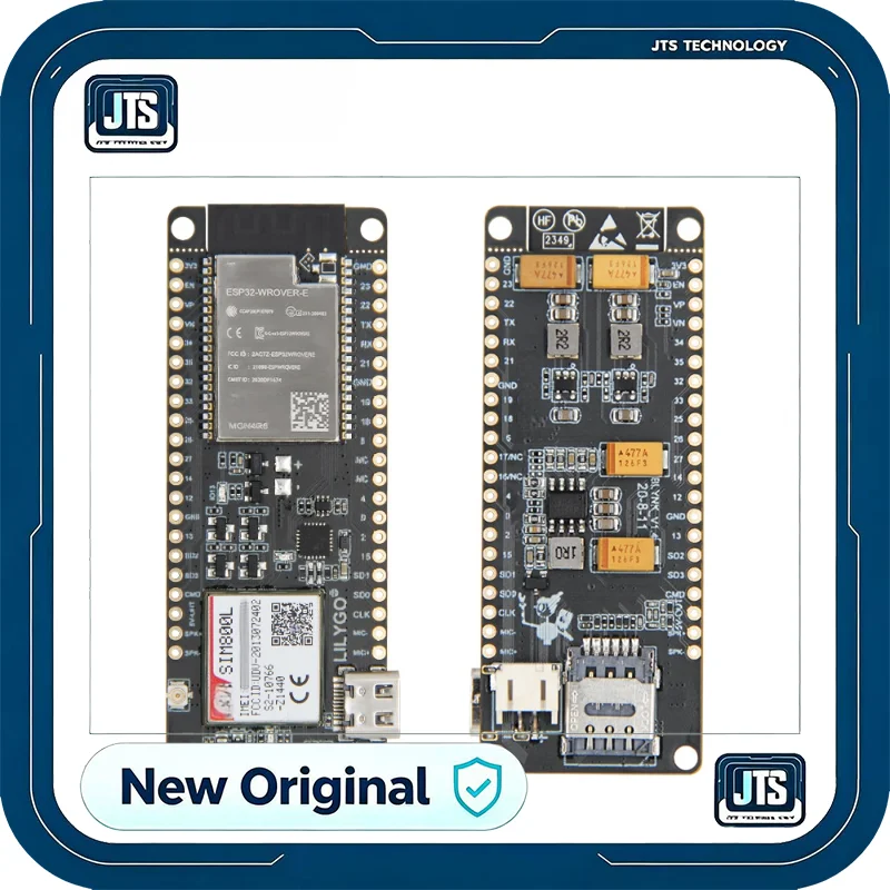 T-Call V1.4 ESP32 WiFi Bluetooth Module with FPC Antenna and SIM Card for SIM800L Module SIM800L 4MB Flash SIM800L 8MB Flash