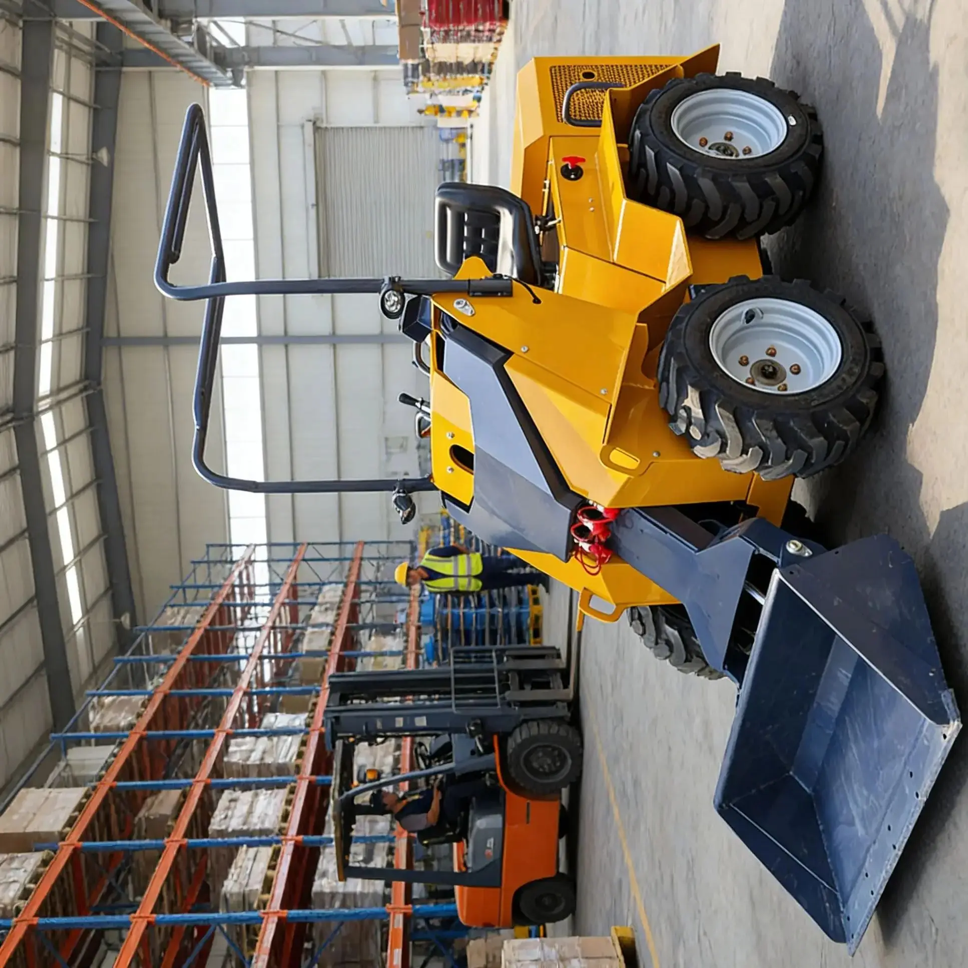 

Прочный мини-погрузчик по индивидуальному заказу: встроенный для выдерживания состояния, долговечность и надежность.