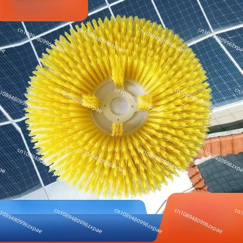 Solar Panel Cleaning Disc Brush Dust Remover Brush For Photovoltaic Panel Billboard