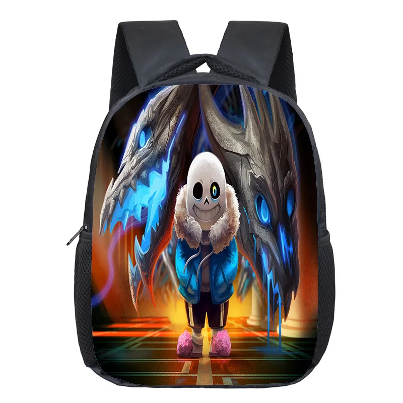 

Школьный рюкзак Manga Undertale для мальчиков и девочек, повседневный рюкзак 12 дюймов, модные рюкзаки «сделай сам», детский студенческий рюкзак для спины в школу, Mochilas