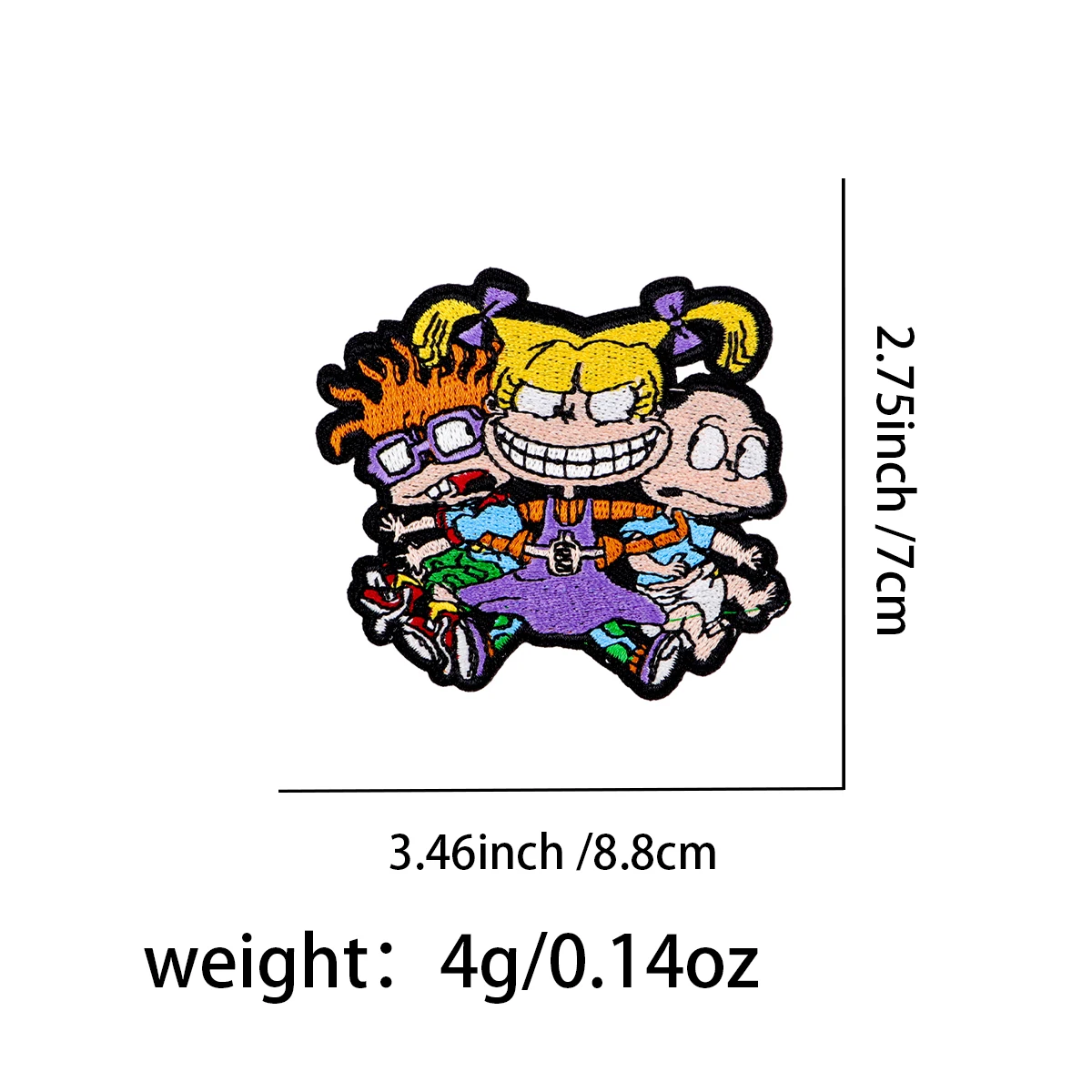 Cartoon Boy & Girl Iron On Patch Clothes Patch For Clothing Cute Embroidered Patch Garment Apparel Accessories Sewing Stickers - view 3