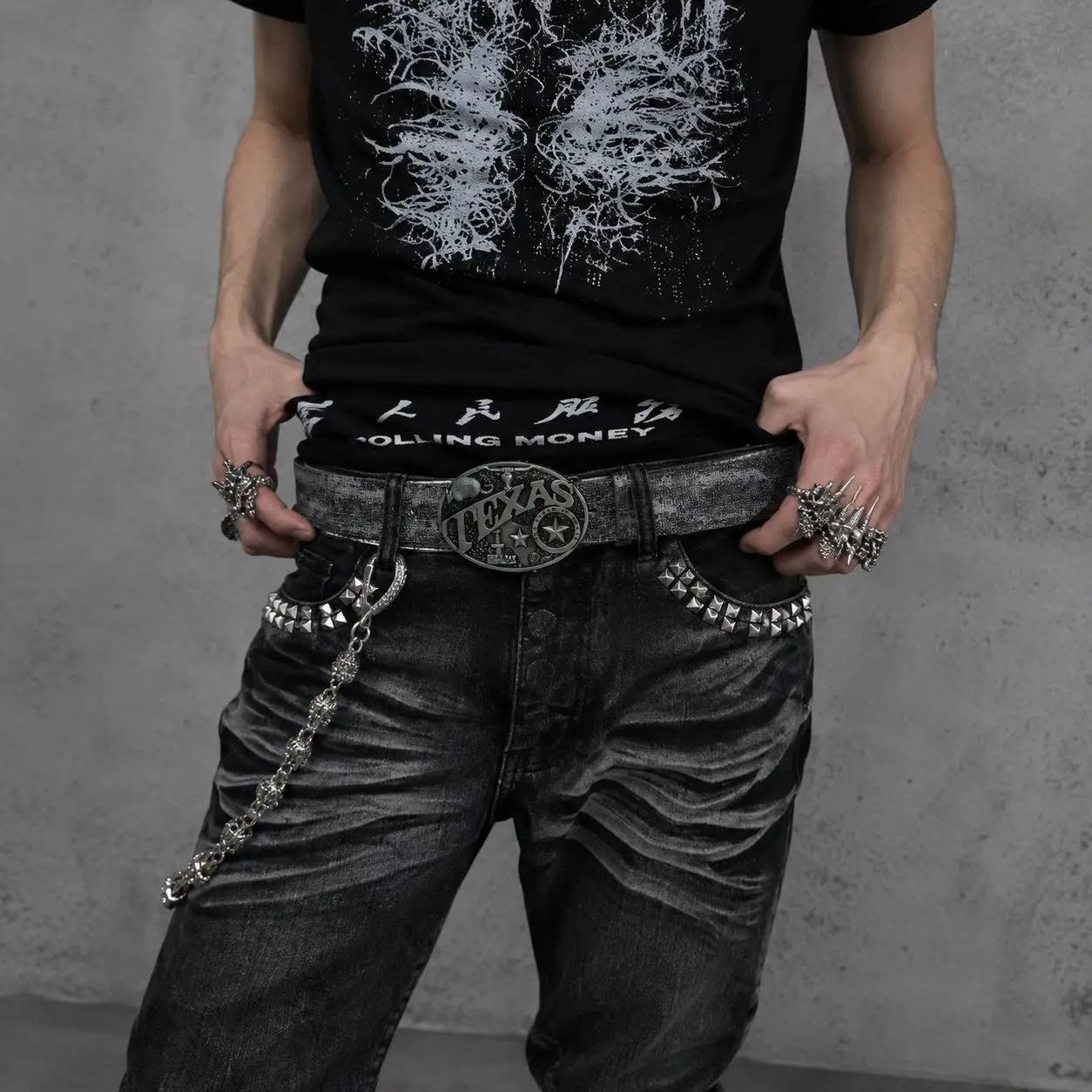 Vintage Western Cowboy Belt Unisex Horse Embossed Oval Buckle Belt Retro Printed Waist Strap Casual Decorative Belt for Jeans