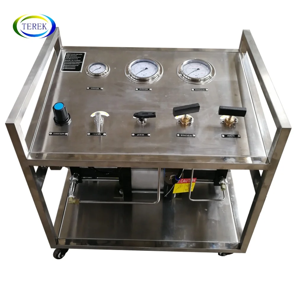 Pneumatic Portable 2000bar Pressure Hydrostatic Test Pump