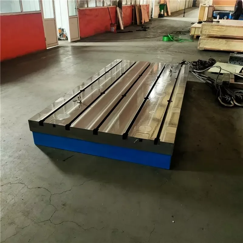 Heavy Duty Cast Iron T Slot Platform Plate Precision Machined Surface for Industrial Workshop Tooling Direct Factory Supply