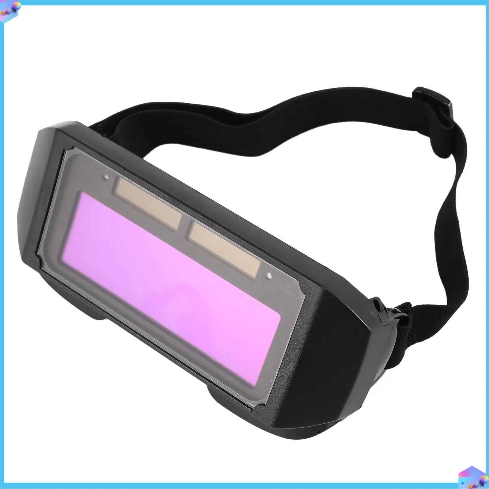

A43T 2X Automatic Photoelectric Welding Glasses Solar Powered Auto Darkening Welding Mask Helmet Eye Goggle Welding Glass