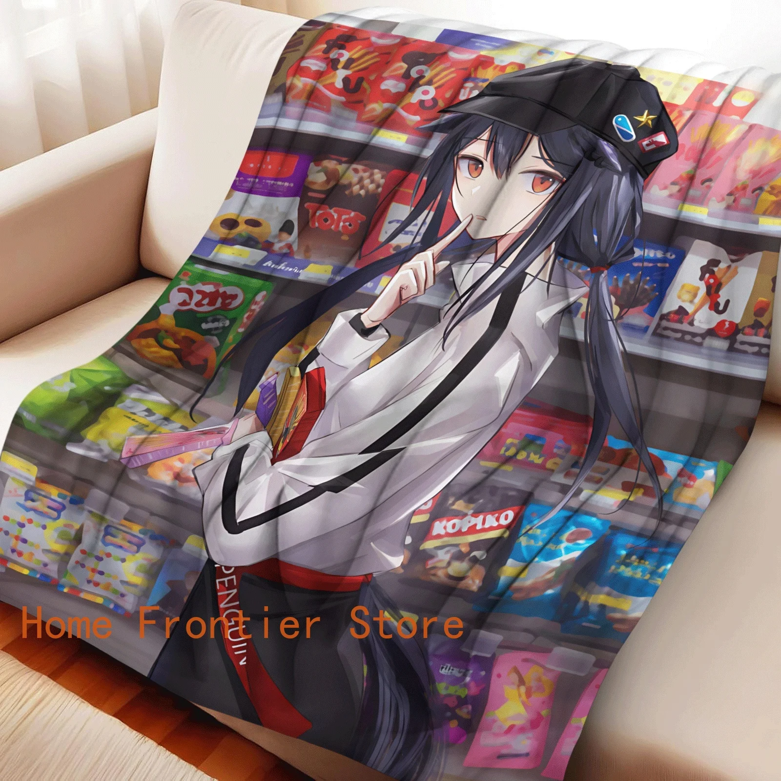 

Japanese Anime Best Selling Cartoon Flannel Blanket Winter Nap Rug for Adults Gift