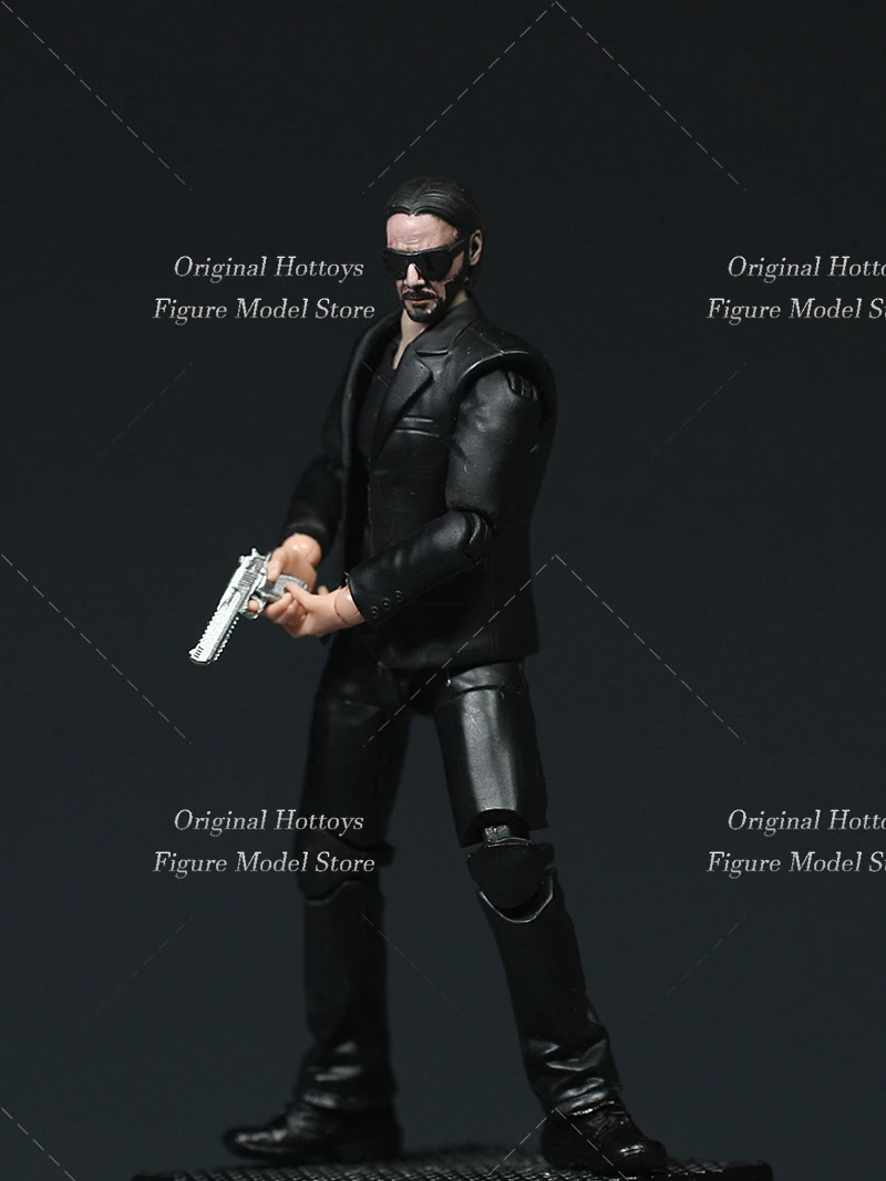 In Stock 1/18 Scale Male Soldiers Keanu Reeves John Wick With Dog Full Set 3.75-inches Action Figure Model Gifts Collection