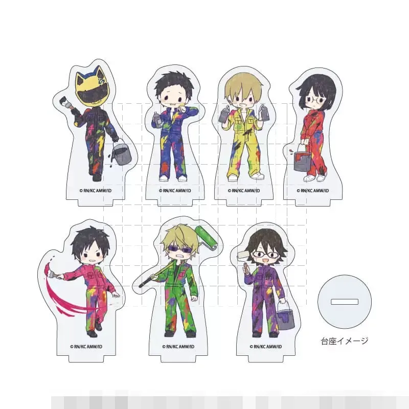 Игра Heiwajima Shizuo Orihara Izaya Masaomi, мини-фигурка куклы, аниме Igarashi Chiaki, акриловая подставка, модель, игрушка для косплея в подарок